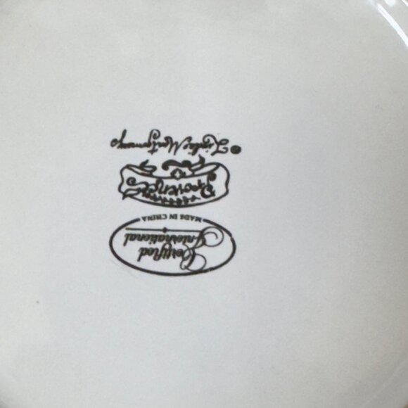 Certified International Provence Linda Montgonery Hand-Painted Set of 4 Plates - Picture 12 of 16